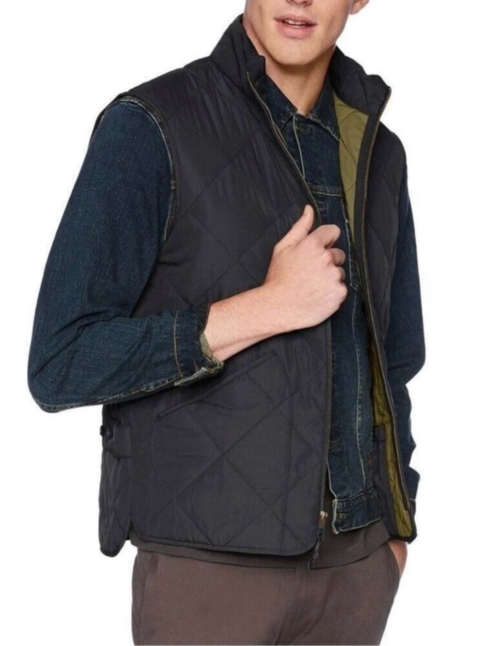 J. Crew Quilted Walker Vest